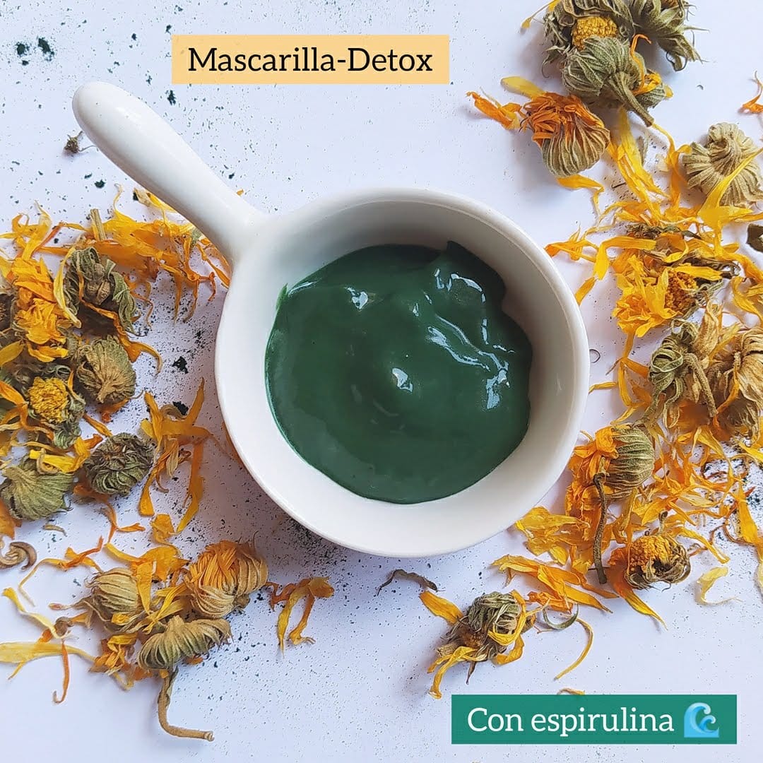 Mascarilla detox con alga espirulina 106 mascarilla detox