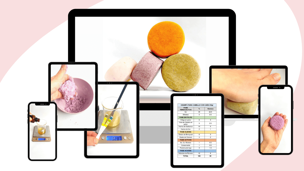Curso Online de Champú Sólido Natural