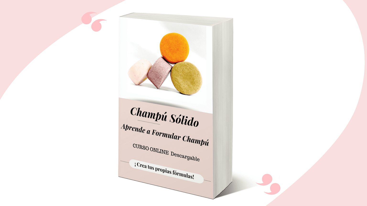 Curso Online de Champú Sólido Natural portada del ebook