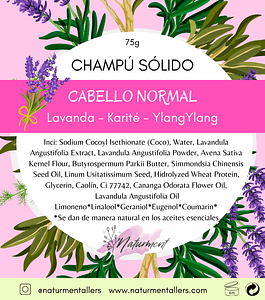 CHAMPU SOLIDO CABELLO NORMAL