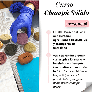 Taller de Champú Sólido Barcelona (Paga y señal 10€/Precio del taller 40€) - Imagen 2