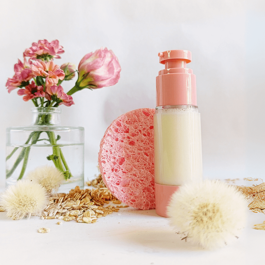 DIY cosmética natural leche limpiadora en casa para piles sensibles cosmética natural