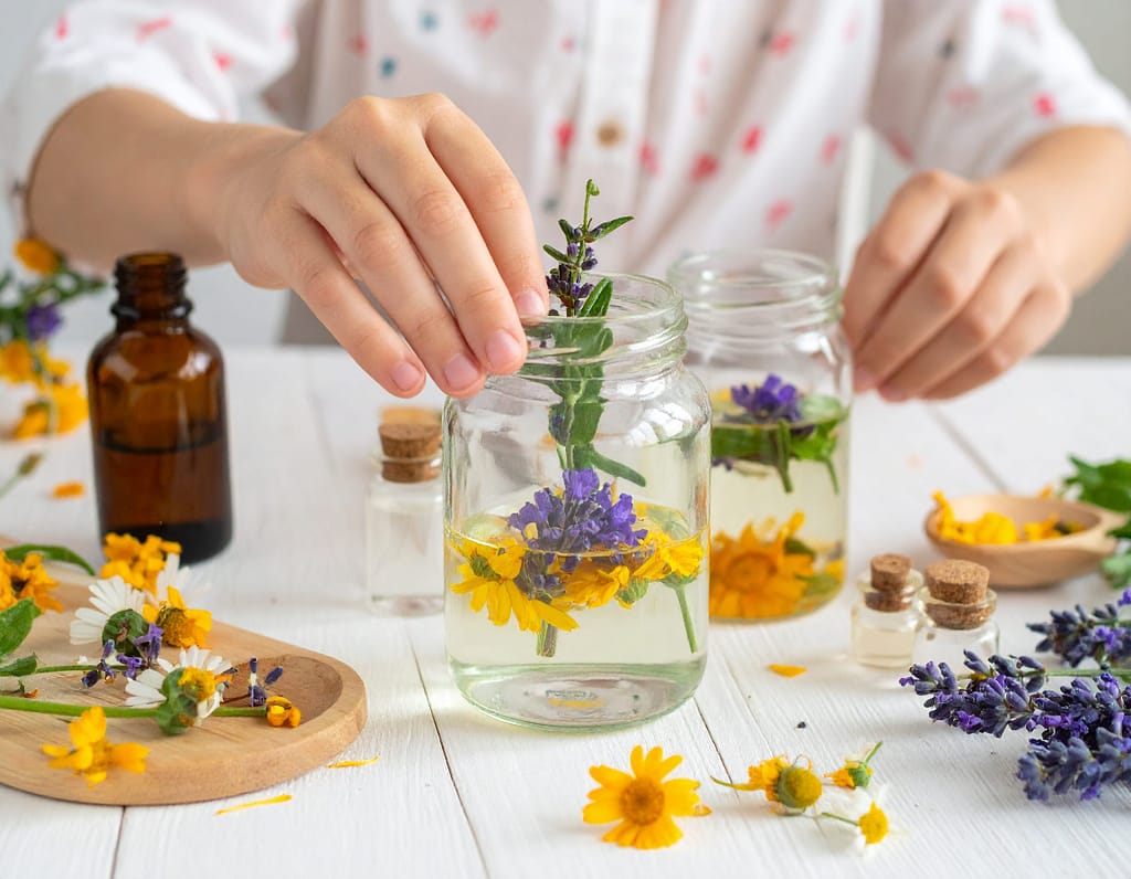 Talleres de cosmética natural para colegias, empresas y ferias con plantas medicinales en barcelona
