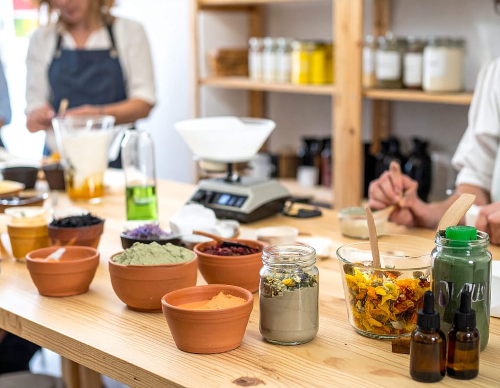 Talleres de cosmetica natural en barcelona