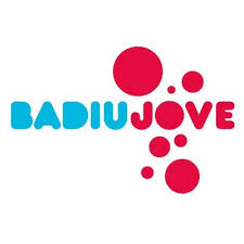 logo con ayuntamiento de badalona, badiu jove