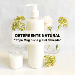 detergente natural lavadora