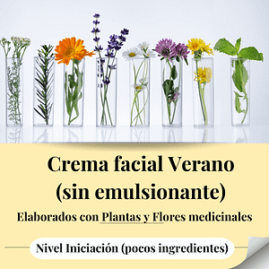 Asistentes formulando crema facial ligera para el verano en un taller presencial en Barcelona.