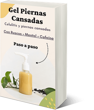 Fórmula de gel frío con activos como mentol y cafeína para aliviar dolor y activar la circulación, incluido en el curso de cuidado de piernas