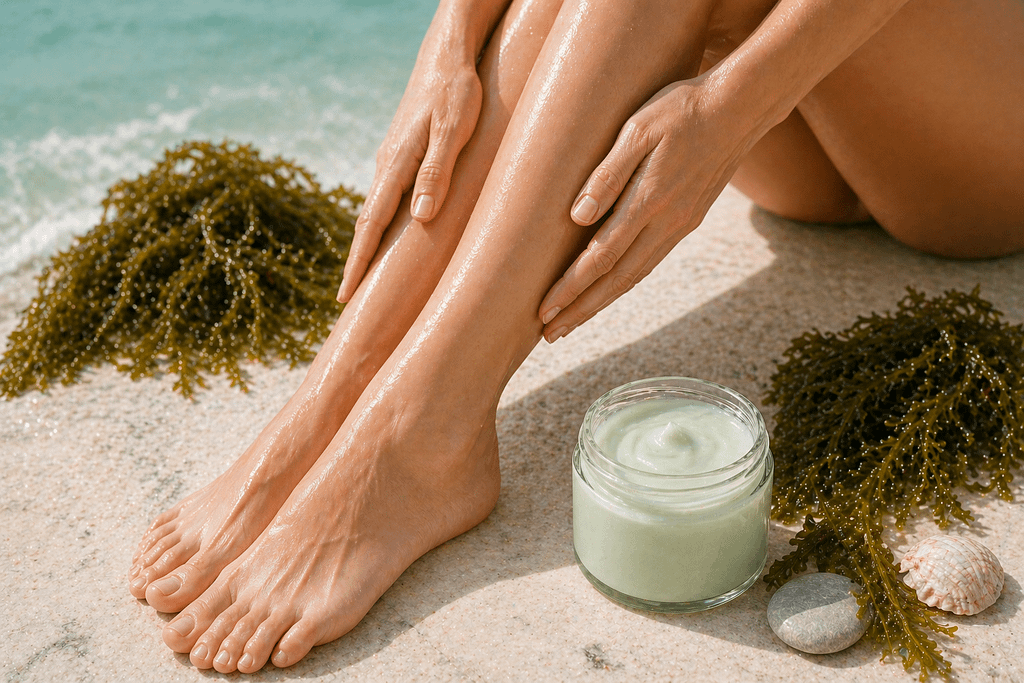 Alivia las piernas cansadas con cosmética del mar