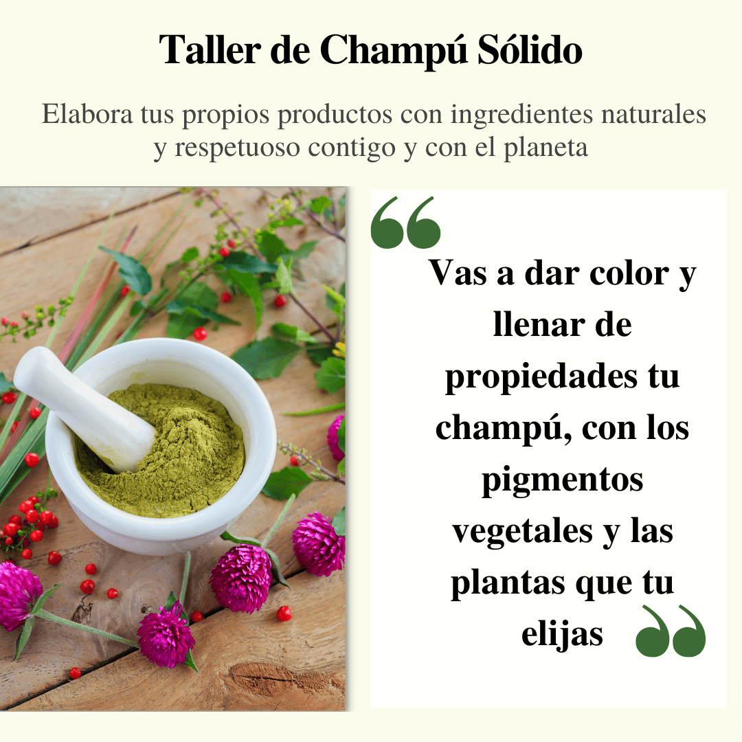 Taller de Champú Sólido Barcelona (Paga y señal 10€/Precio del taller 40€) 3 Taller de Champú Sólido Barcelona (Paga y señal 10€/Precio del taller 40€) - Imagen 3