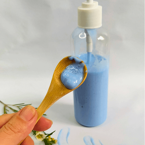 Cursos Cosmética natural 12 Gel natural azul
